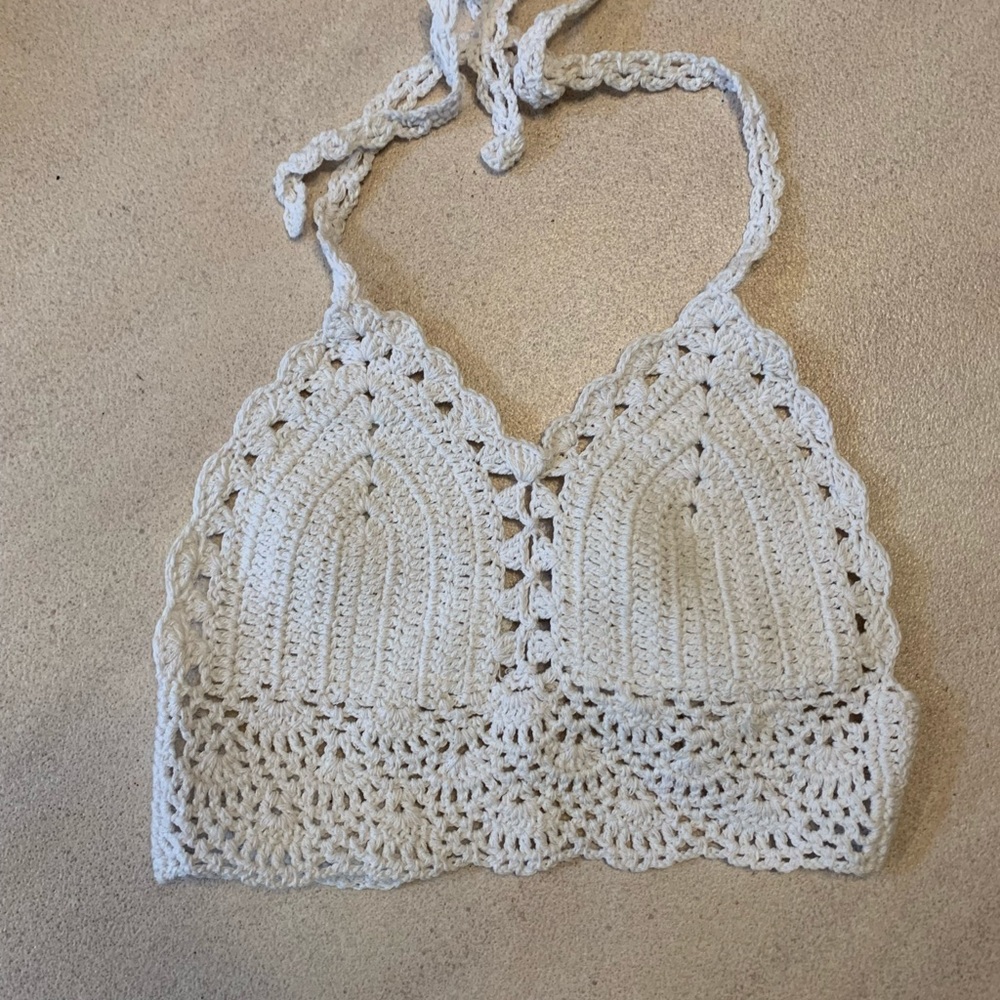 Two halter tops brand new. Size s/m